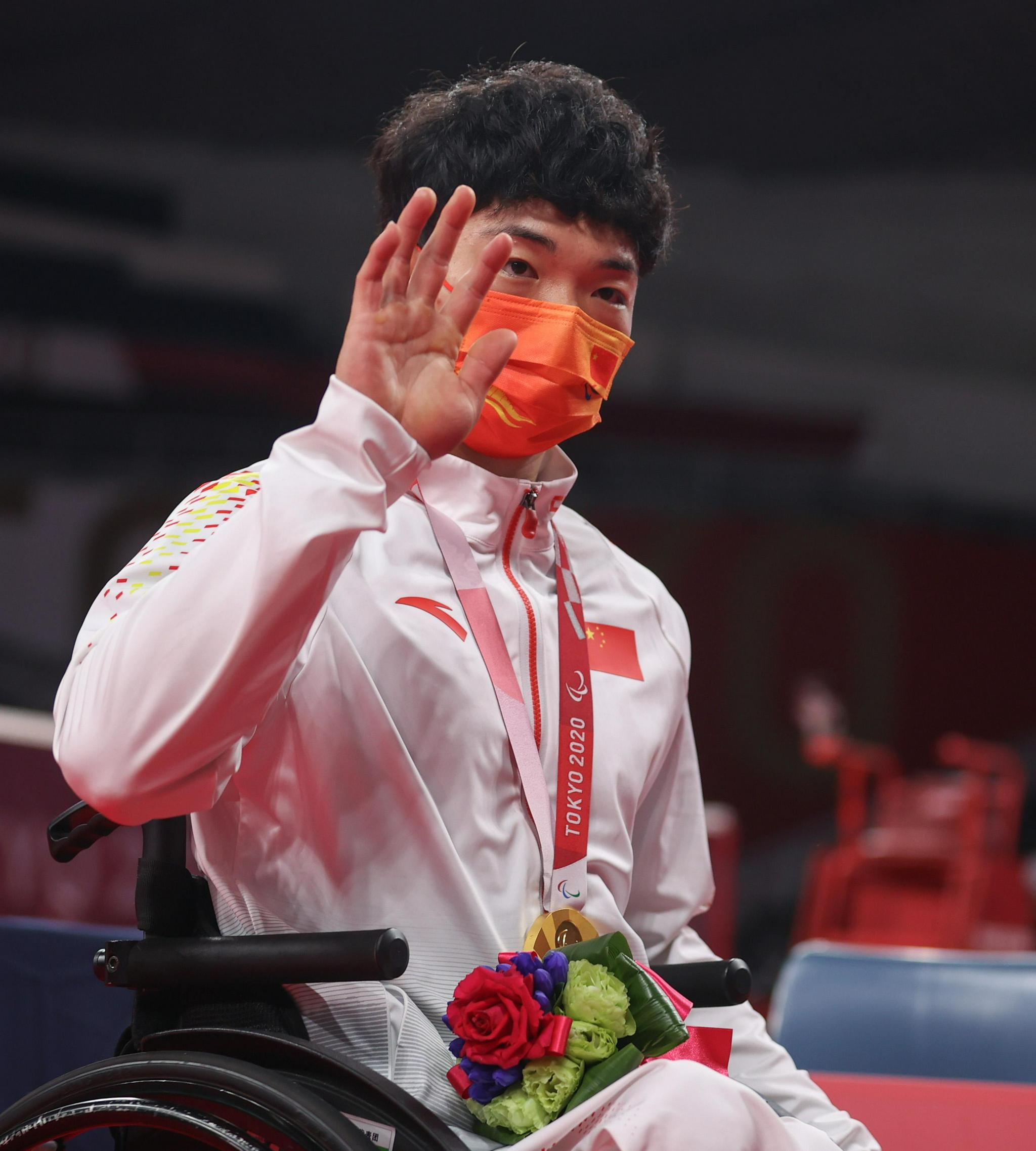 （东京残奥会）羽毛球——男子单打WH1级：屈子墨夺金休闲区蓝鸢梦想 - Www.slyday.coM