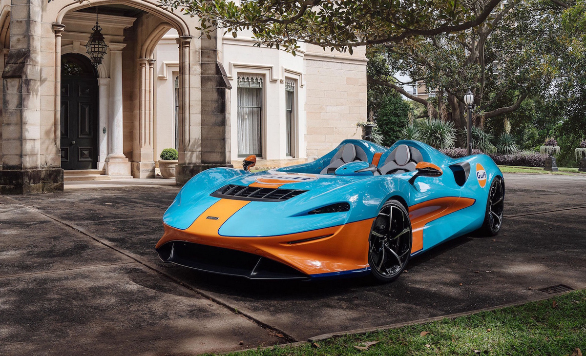 天生与众不同,没有挡风玻璃的迈凯伦elva