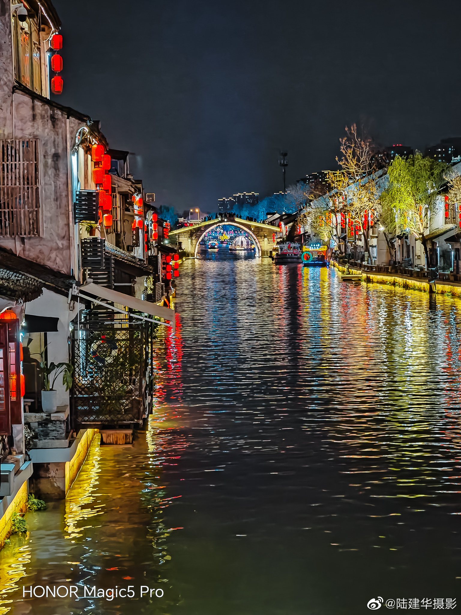 无锡,浪漫古运河,晚安