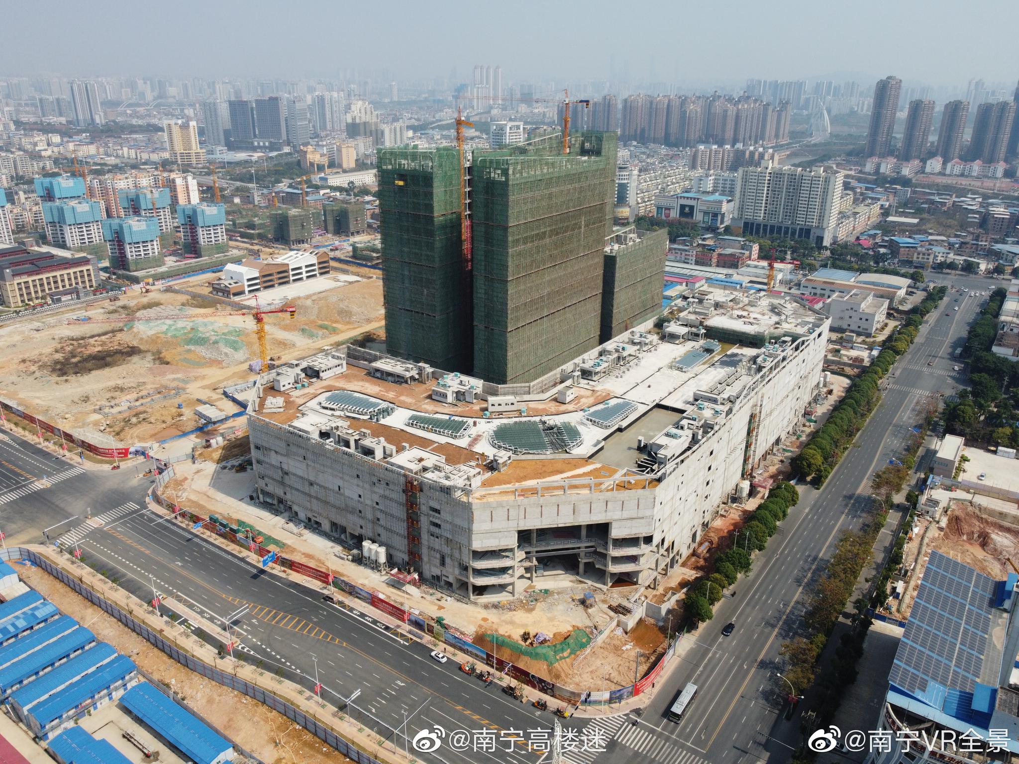 江南再添一座购物中心,江南龙光商业广场项目建设进展