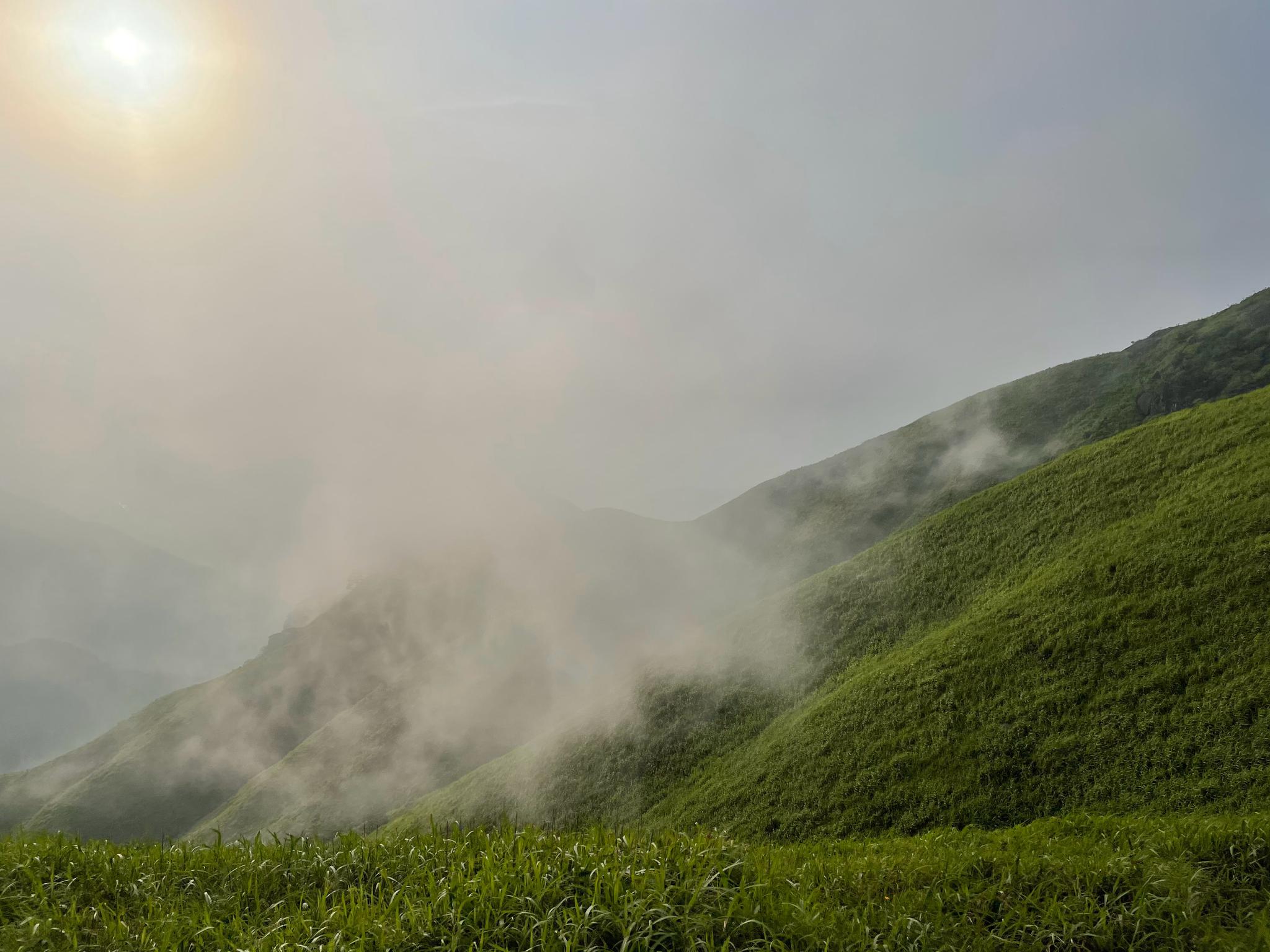 山顶景色太美了允许我多分享几张 晚安 好梦