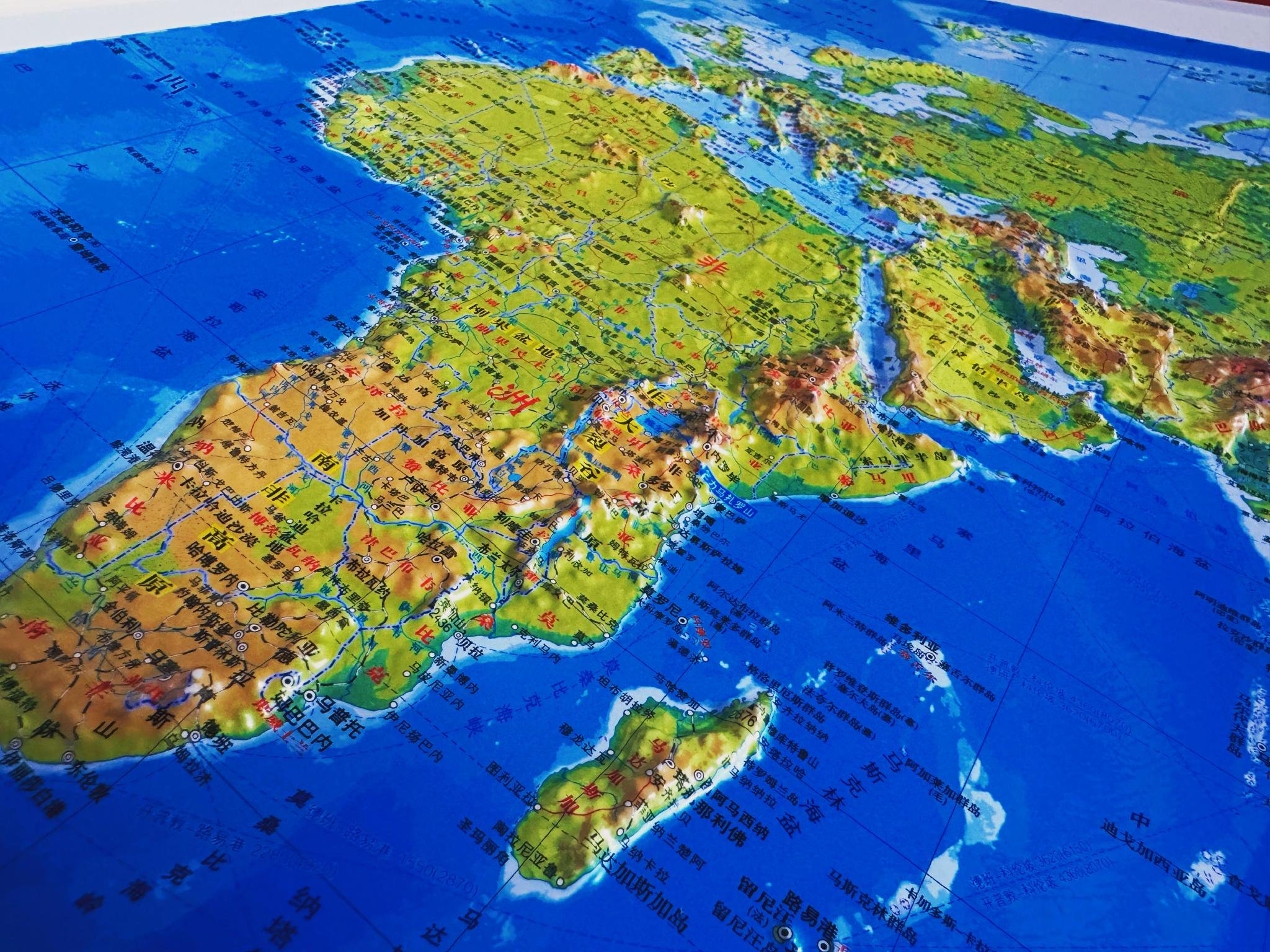 立体地图看"风水宝地",更容易看明白啊