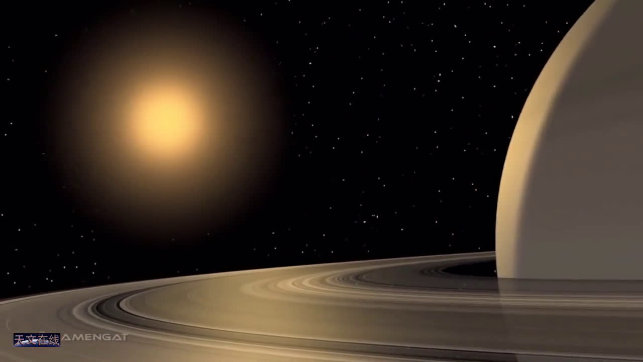 土星冲太阳图片