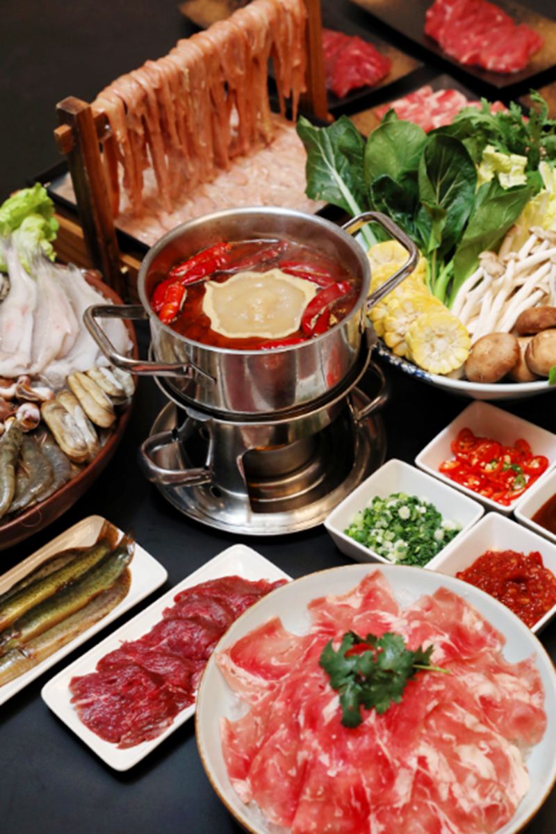 春日盛宴,杭州jw万豪酒店亚洲风尚餐厅周末自助小火锅升级啦