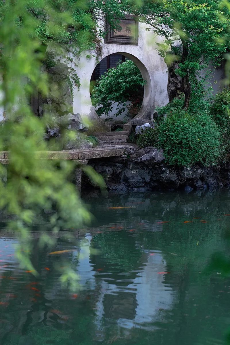 摄影意境美学园林里流动的东方印象主义