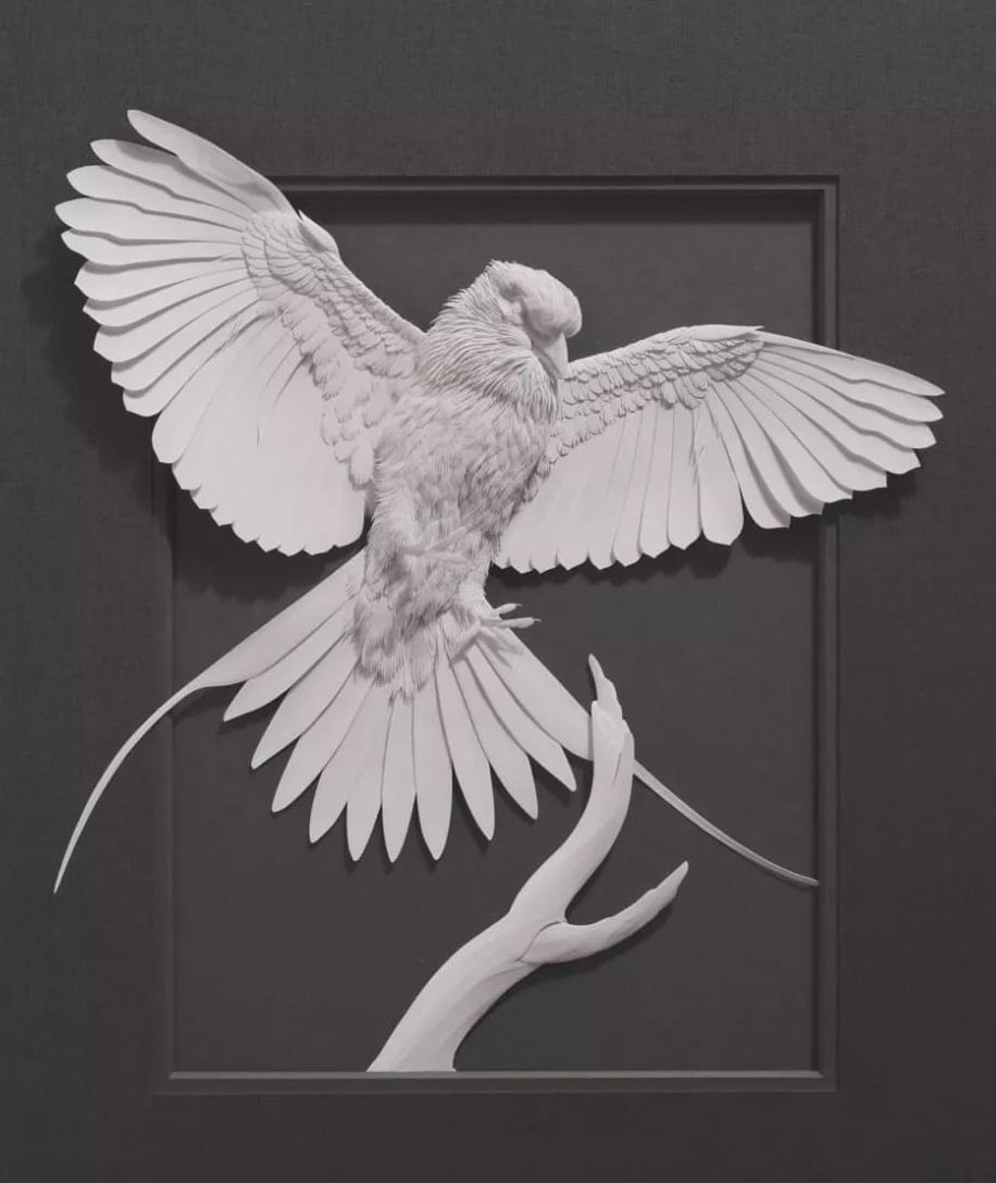 意大利艺术家calvinnicholls纸雕作品