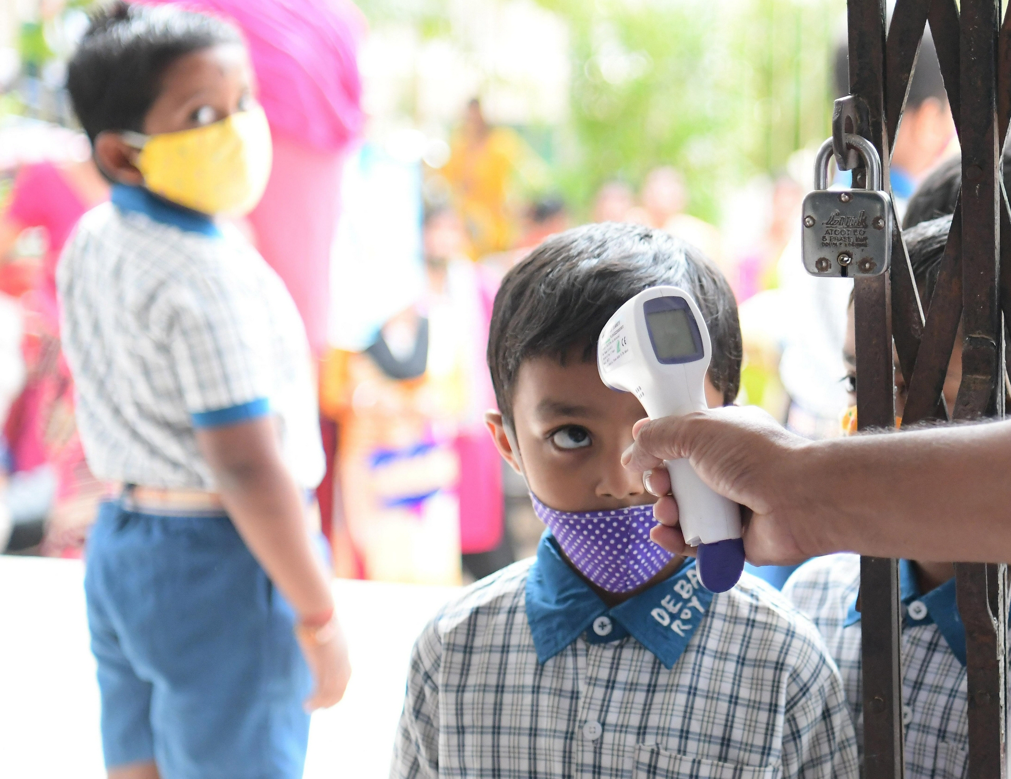 国际疫情印度阿加尔塔拉幼儿园重开