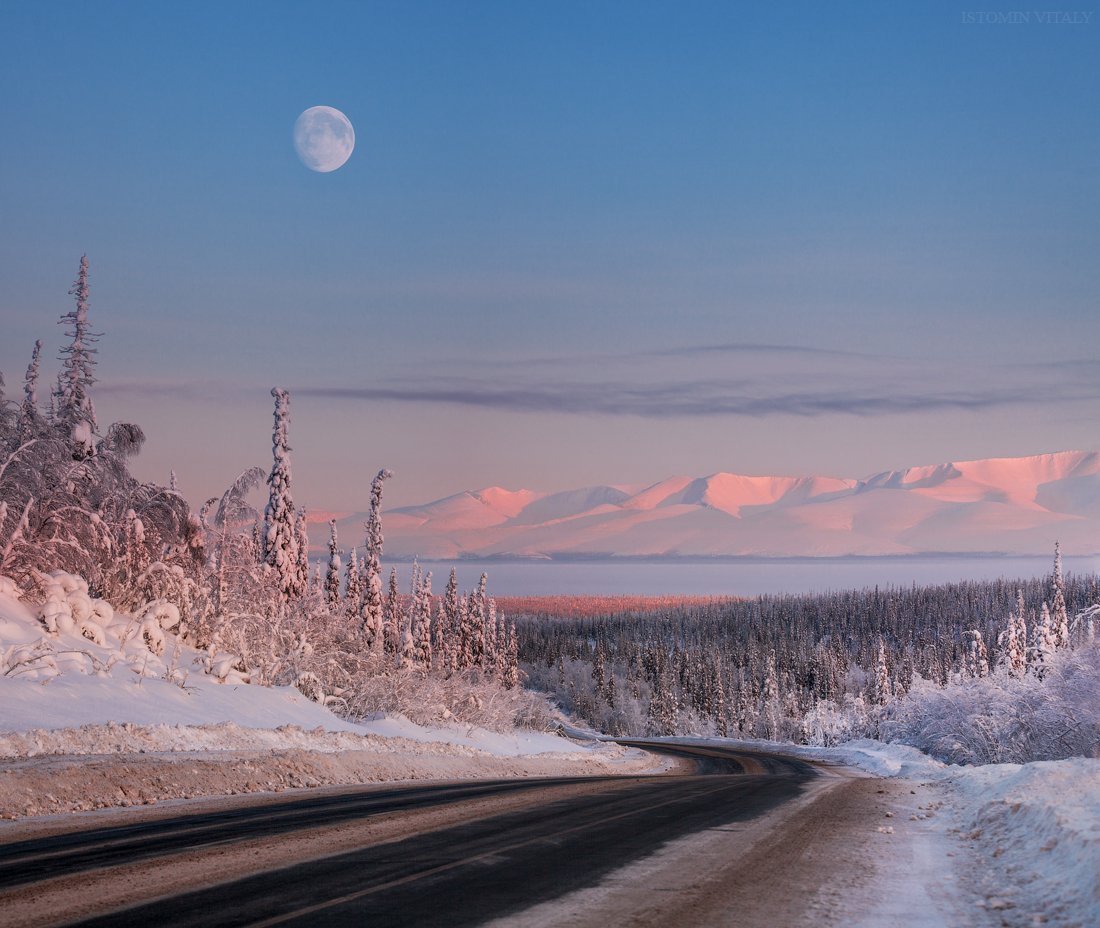 冬日黄昏istominvitaly