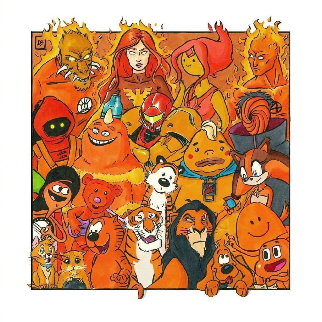 插画师 linda bouderbala 创意趣味的绘画作品欣赏