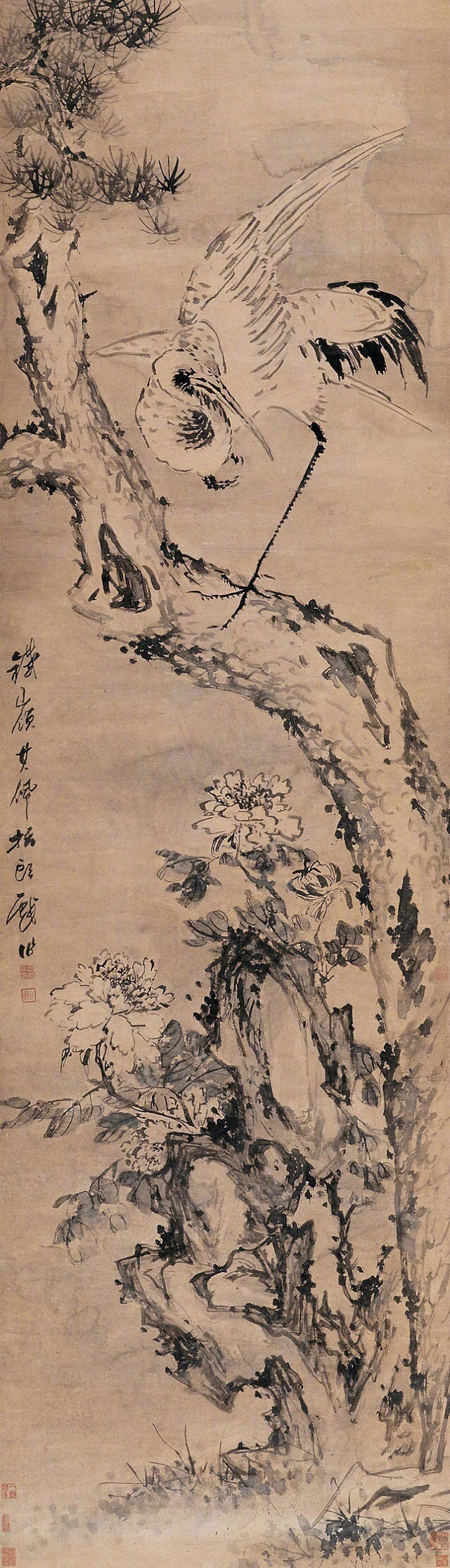 苍浑沉厚,清奇高古:指画开山鼻祖高其佩的花鸟画