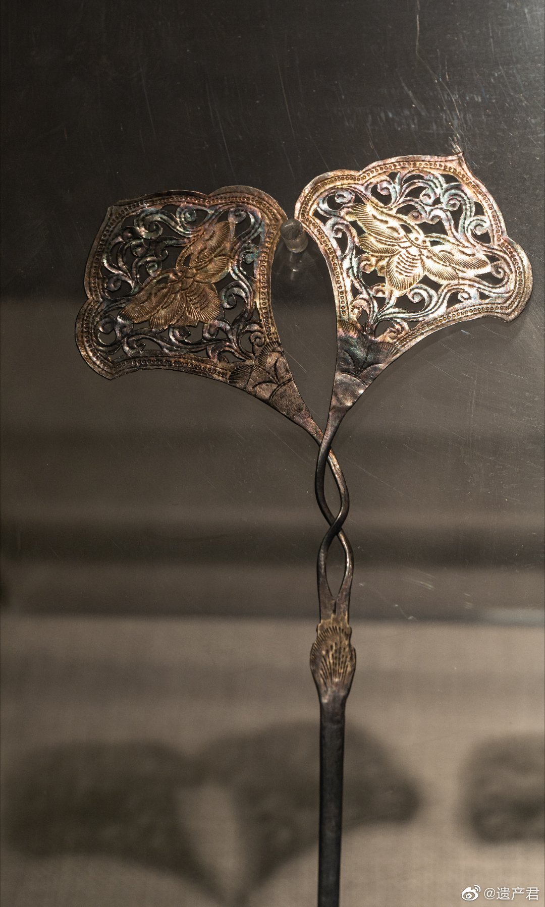 洛阳博物馆收藏的唐代银簪