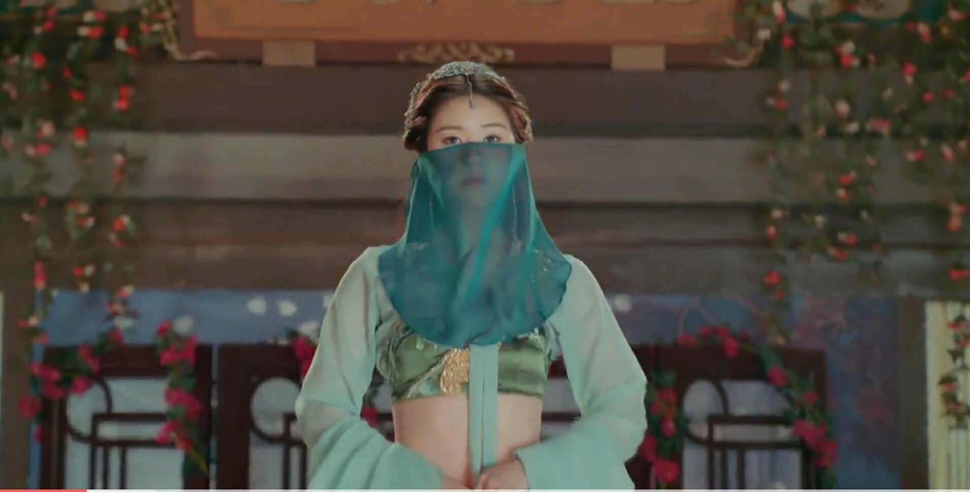 这位姑娘有些撩人啊, 赵露思古装扮演胡姬跳舞这段也太美太绝了_高清