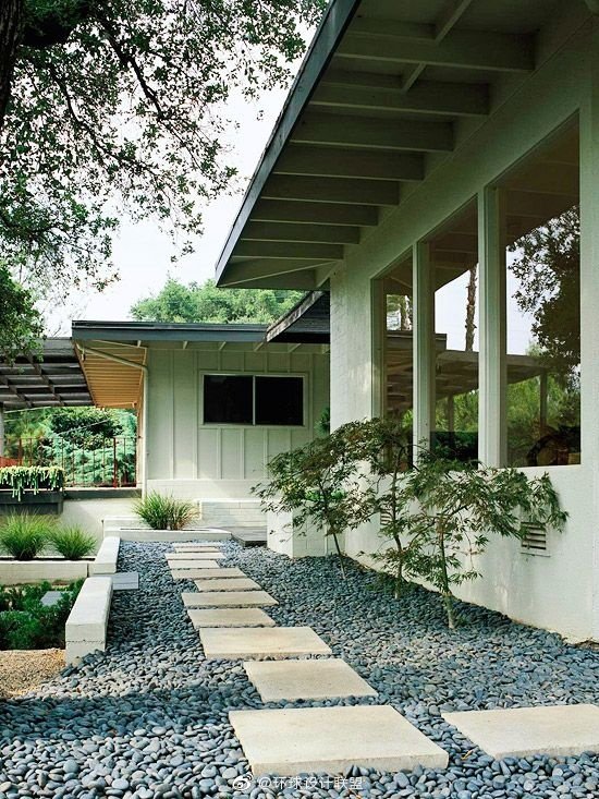 景观庭院丨汀步设计
