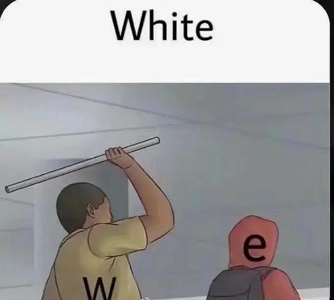 W hit e