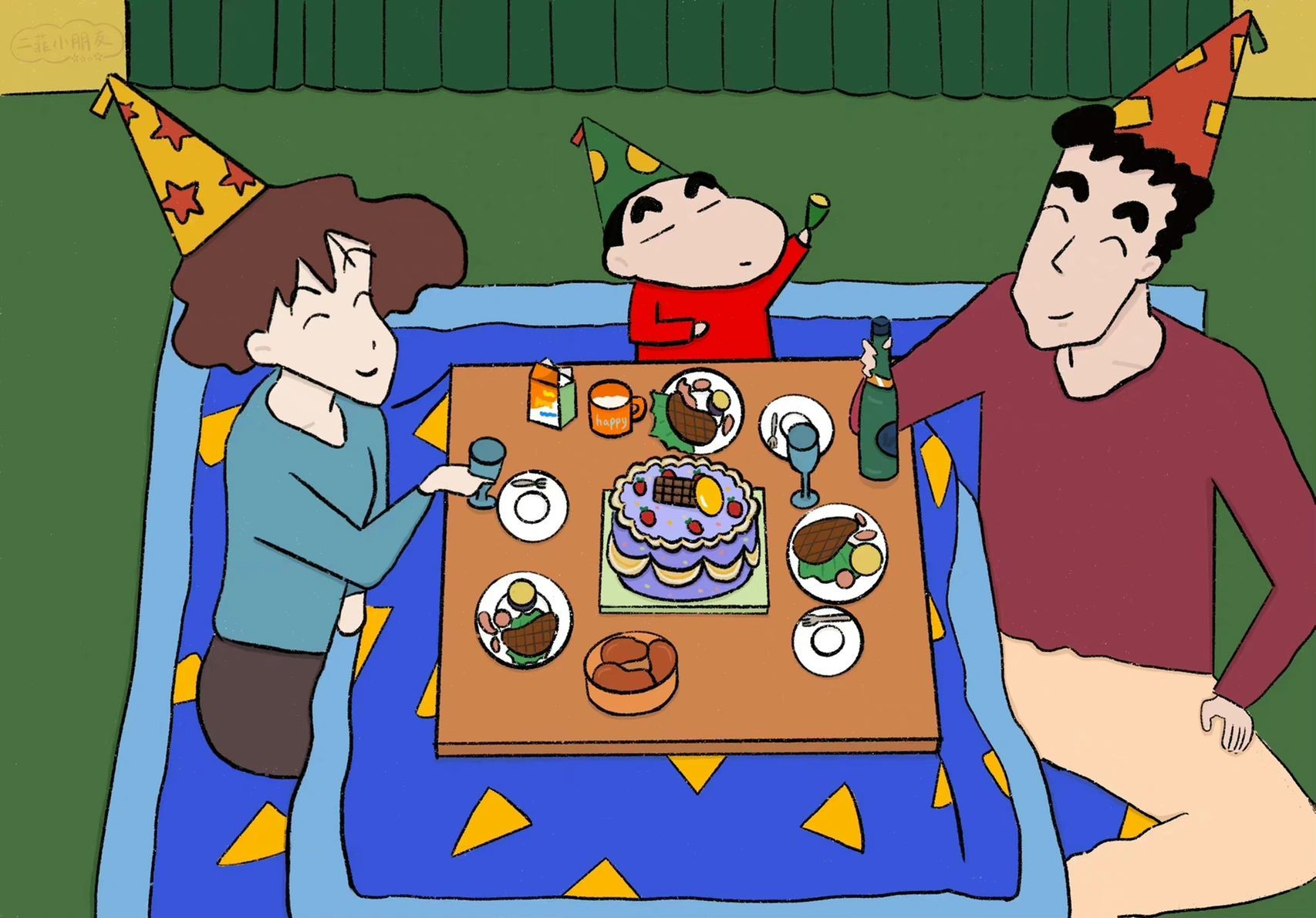 蜡笔小新ipad电脑壁纸背景图好可爱|ipad|蜡笔小新|壁纸_新浪新闻