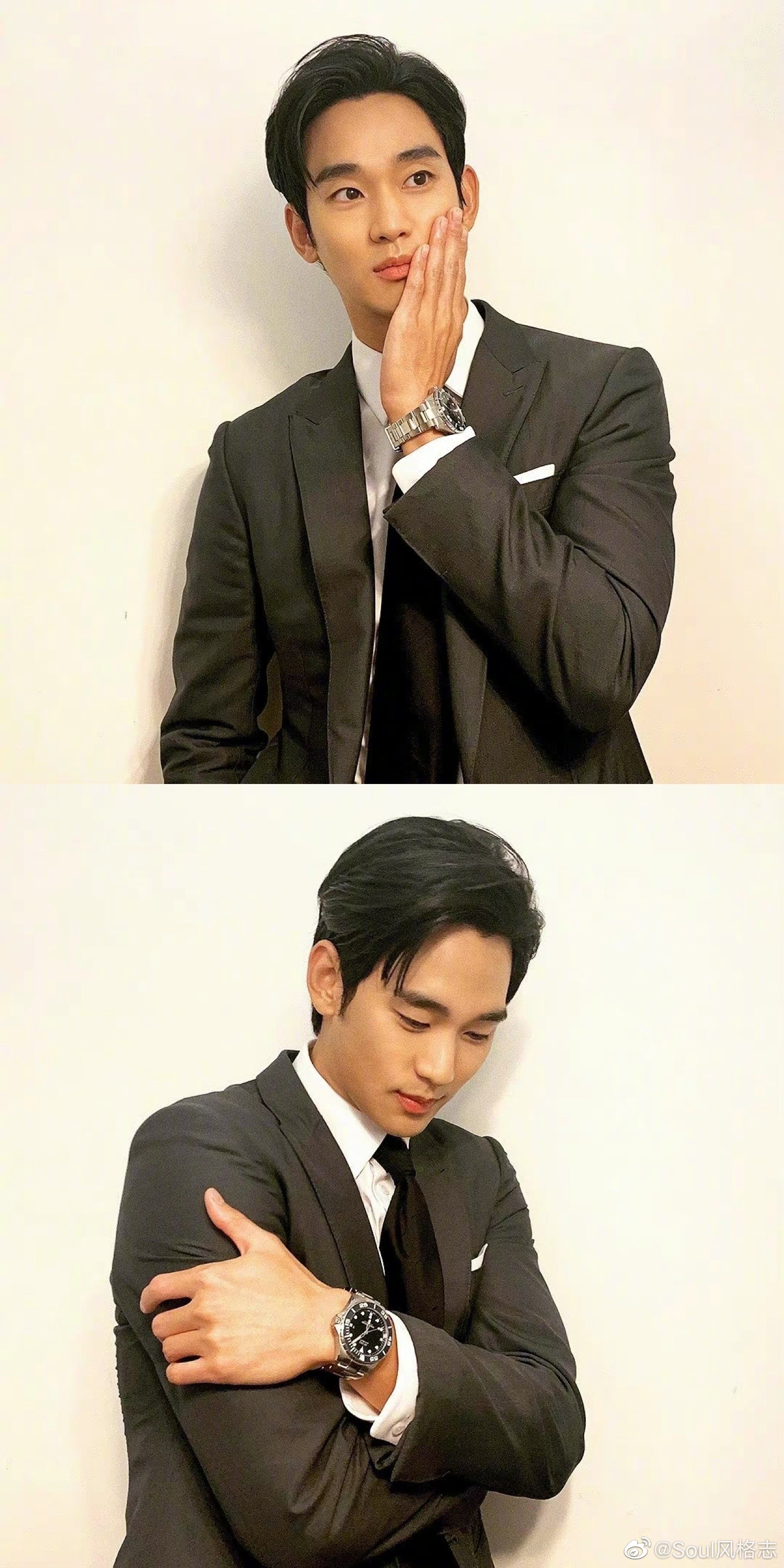 金秀贤ins照片分享在新剧某一天