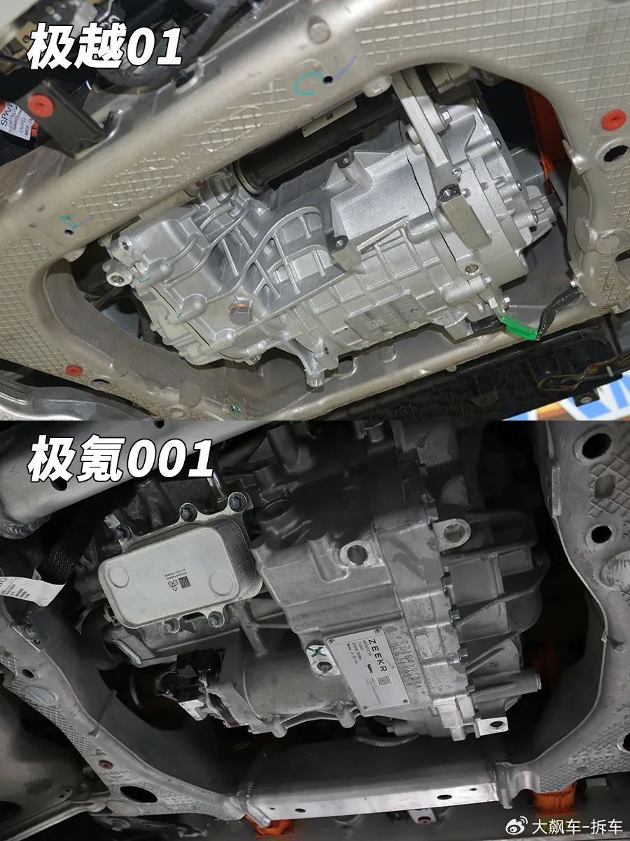 极越01拆车如此相似它是极氪001的suv版