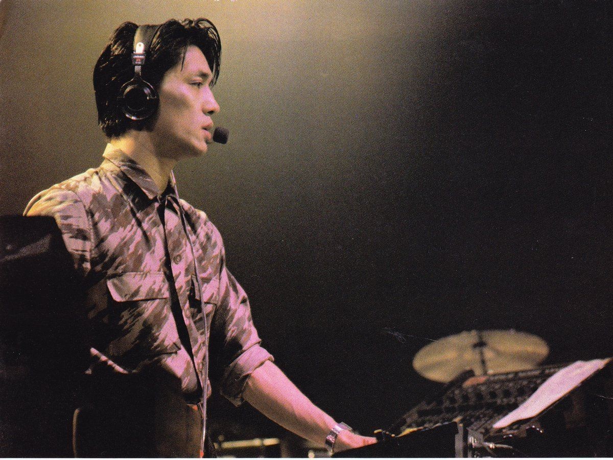 坂本龙一 教授年轻时的写真__财经头条