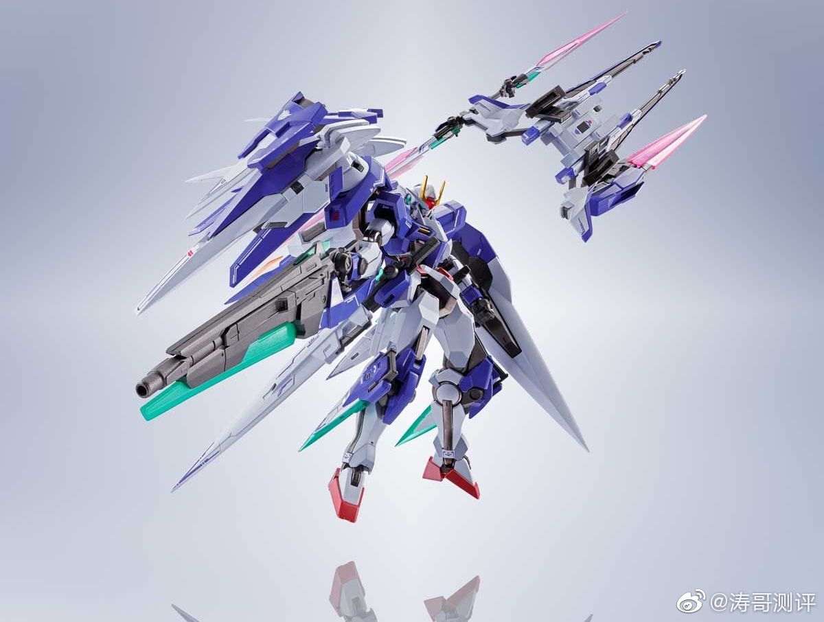 metal robot魂公布了00高达xn raiser 七剑 gn剑ii爆裂步枪的套装版