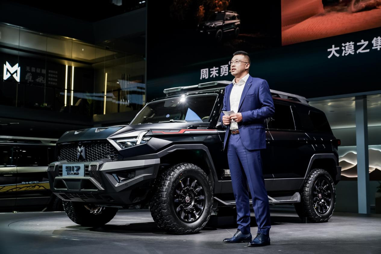 成都车展上的“猛士”，这才是硬汉专属硬派越野