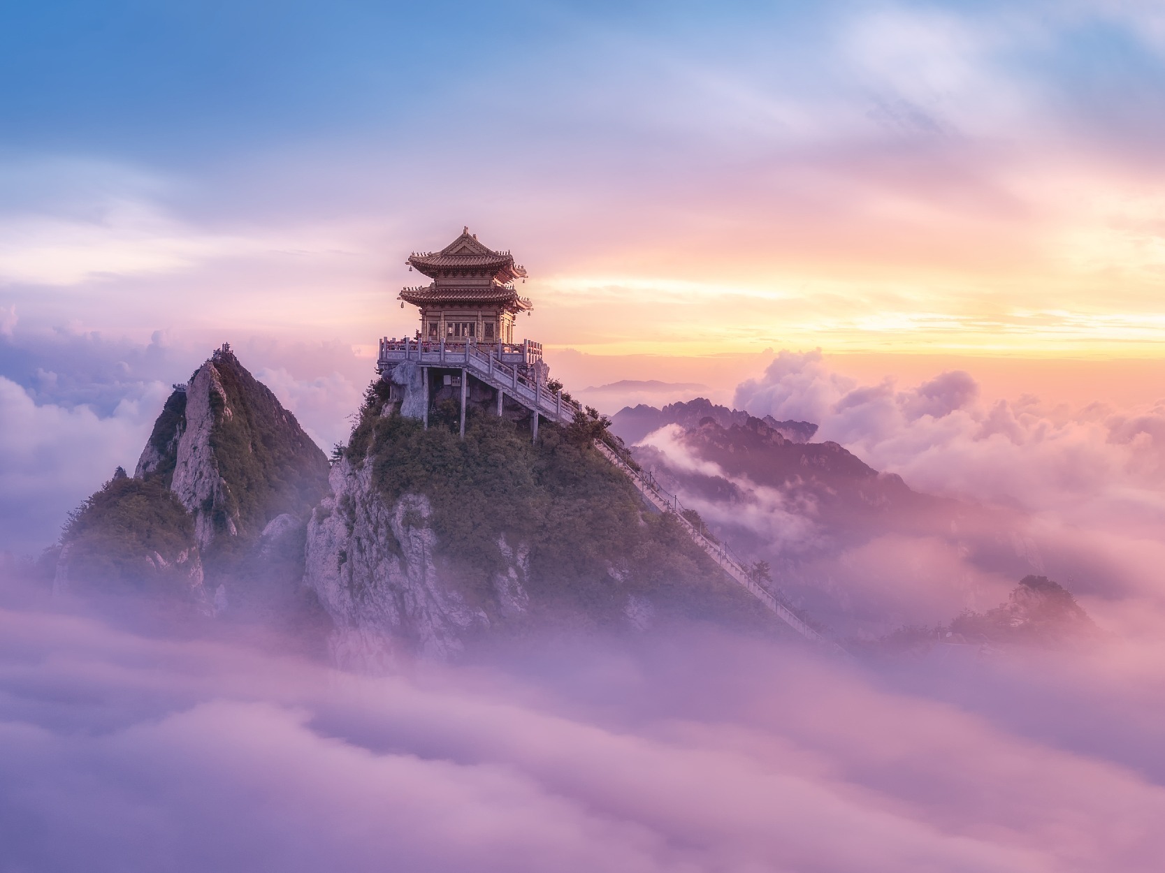 河南栾川 老君山_高清图集_新浪网
