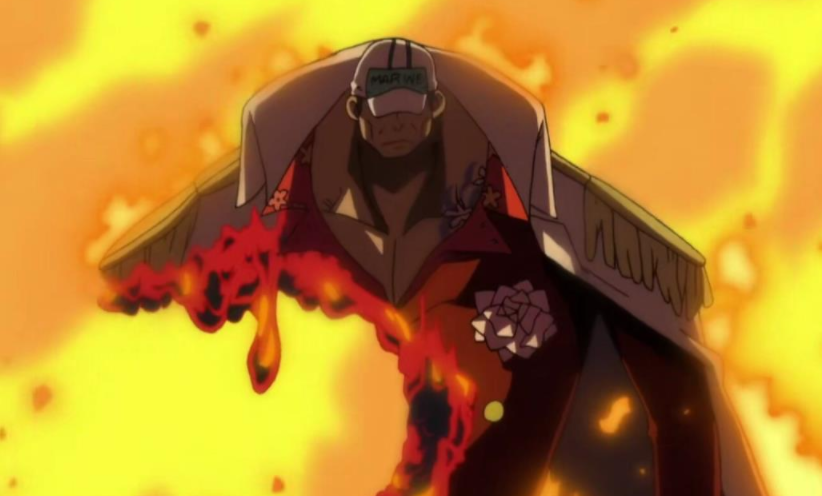 海贼王跟白胡子硬刚的赤犬在顶上战时害怕红发吗