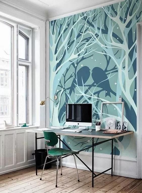 室内壁画,美到邻居嫉妒哭