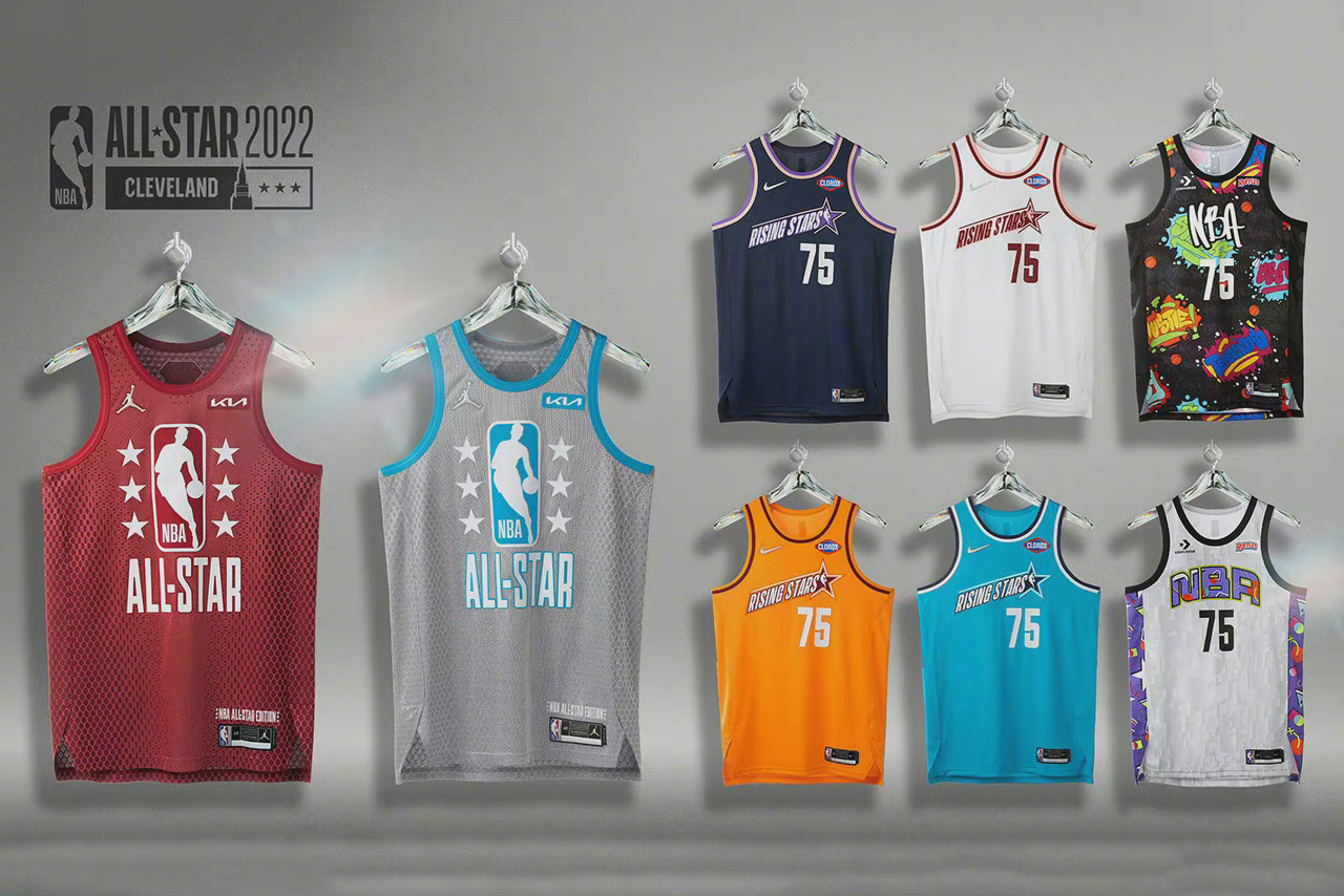 2022克利夫兰nba全明星大赛球衣款式
