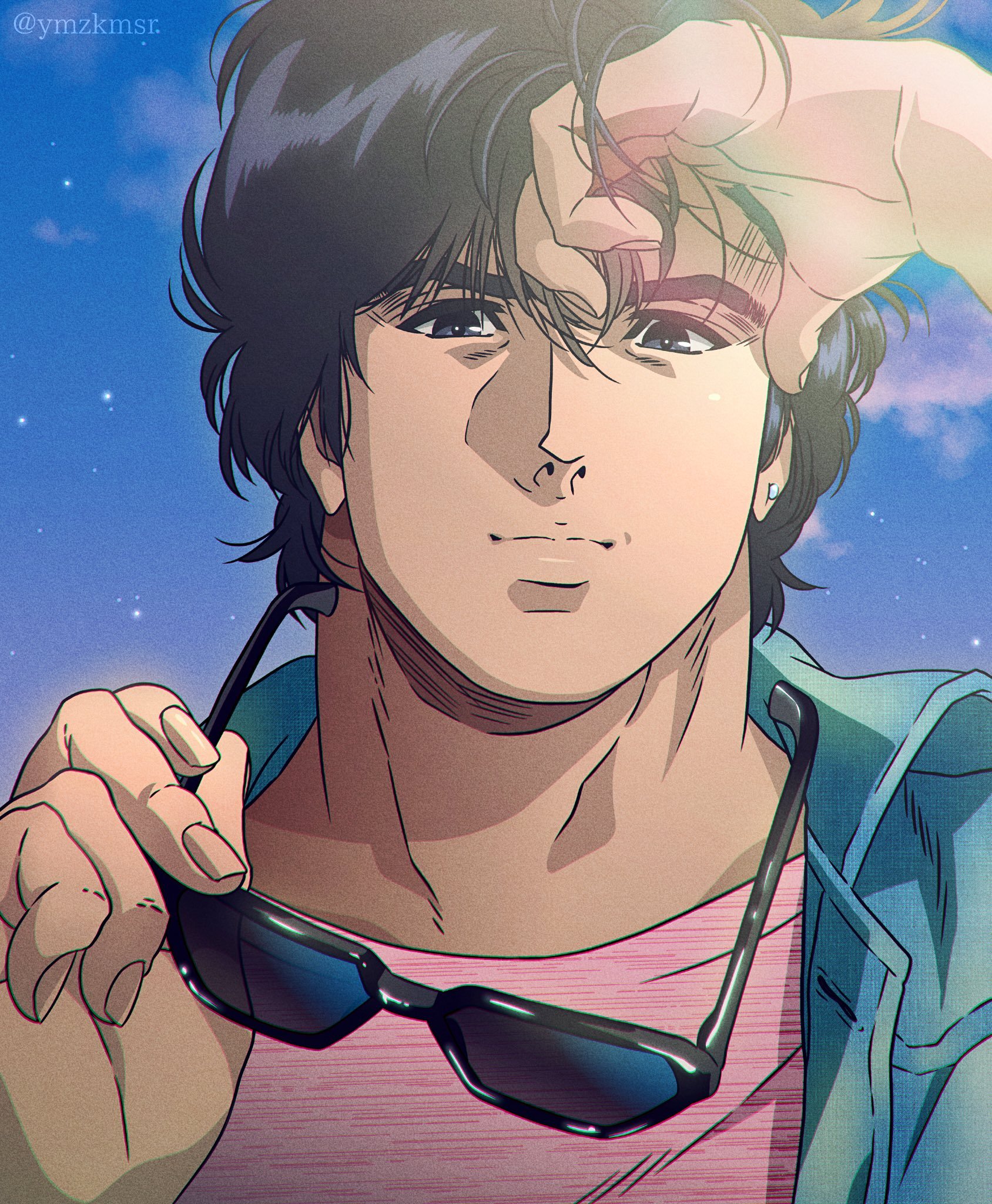 日本插画师『优』创作的《城市猎人》系列插画(第九弹)