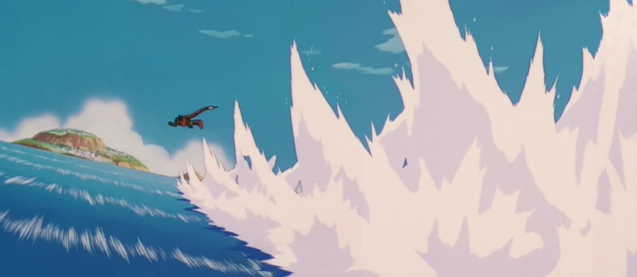 动画龙珠z人造人篇沙鲁篇人物全景动画原画四十