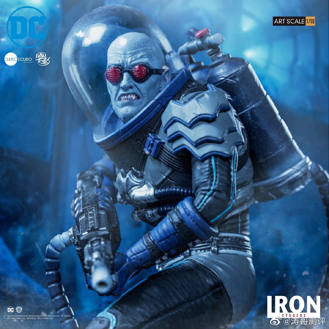iron studios推出了一款dc超级反派急冻人的雕像_高清图集_新浪网