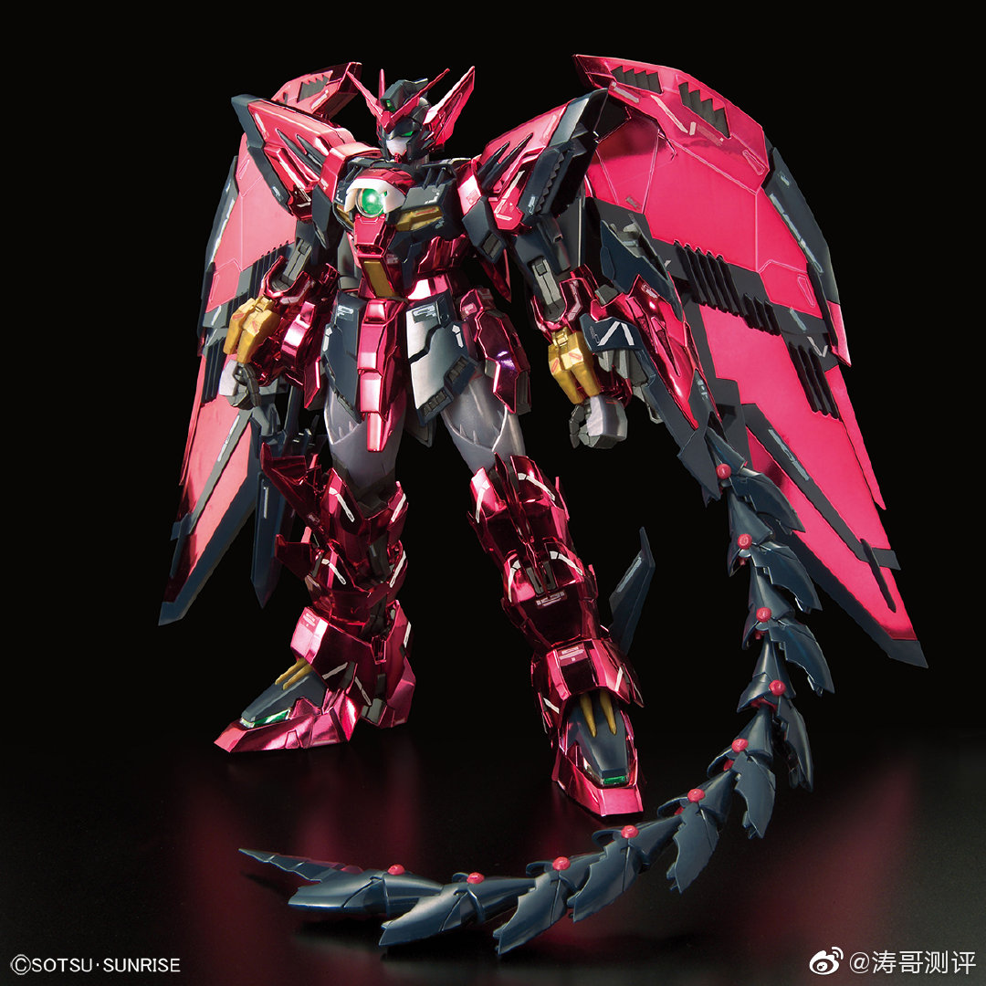 万代推出了一款电镀版的mg艾比安高达