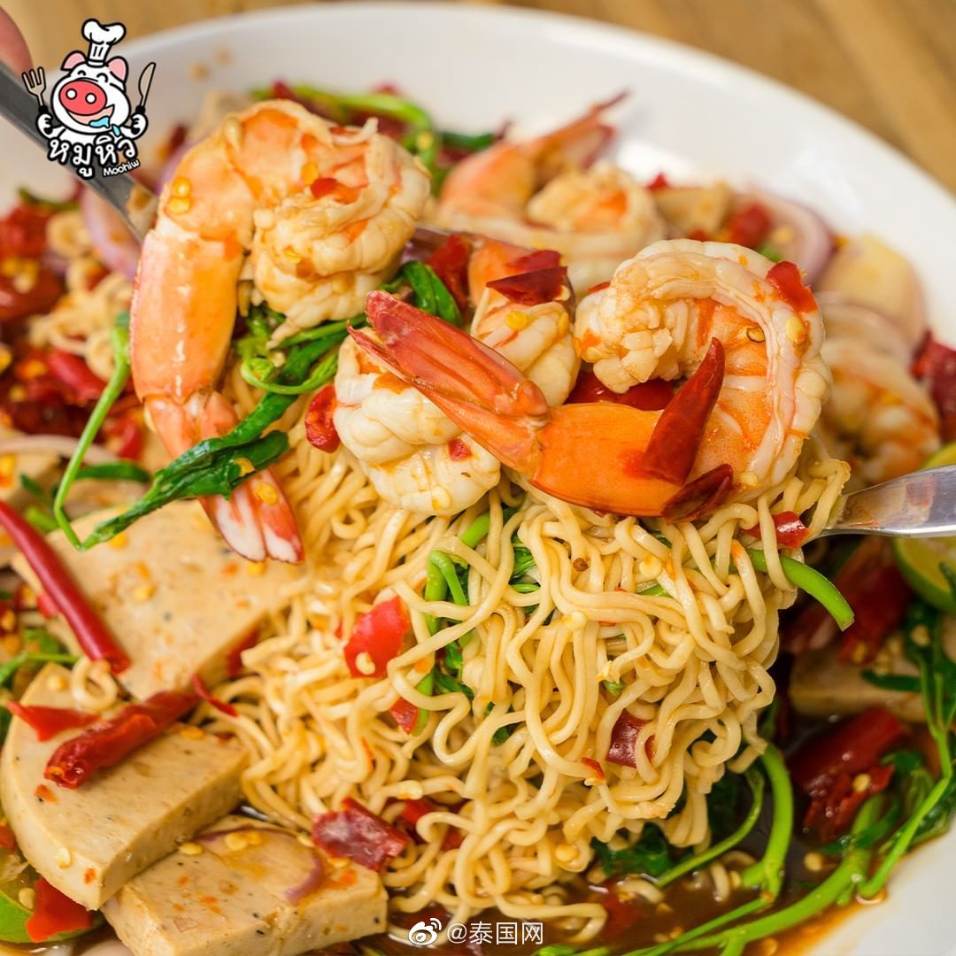 海鲜拌面吃宵夜会上瘾fr见水印