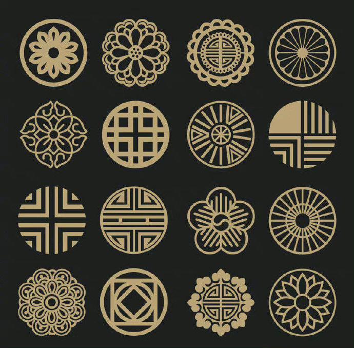 传统装饰图案设计参考__财经头条