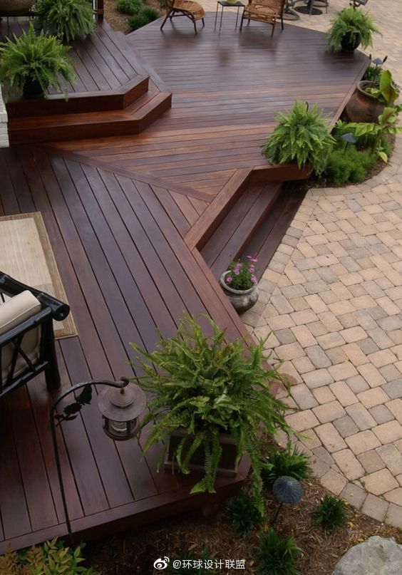 景观庭院丨休闲平台