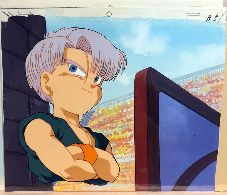 超级可爱的 小特兰克斯 赛璐璐动画稿_高清图集_新浪网