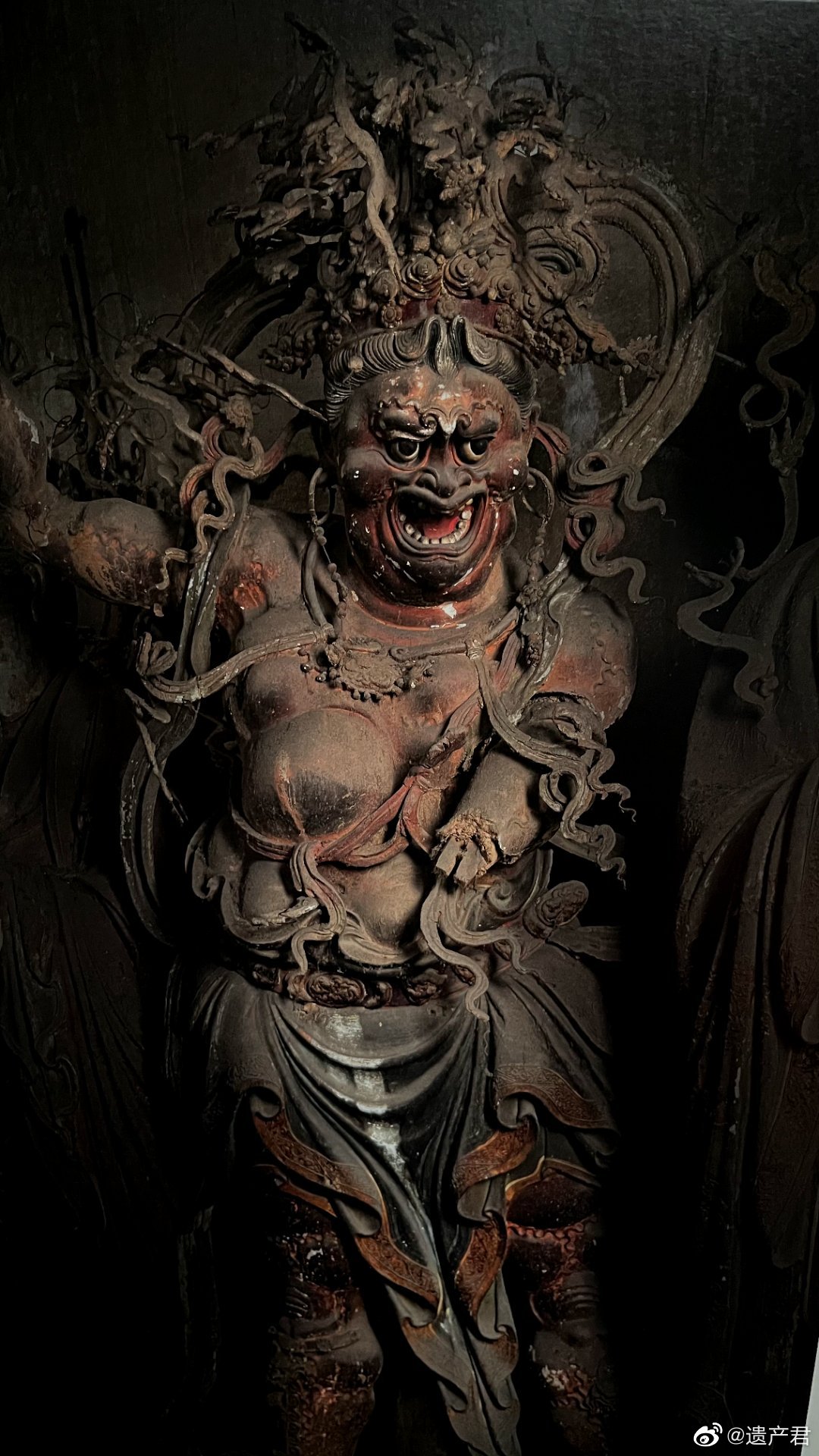 惊为天人的山西铁佛寺明代彩塑,拍自画册