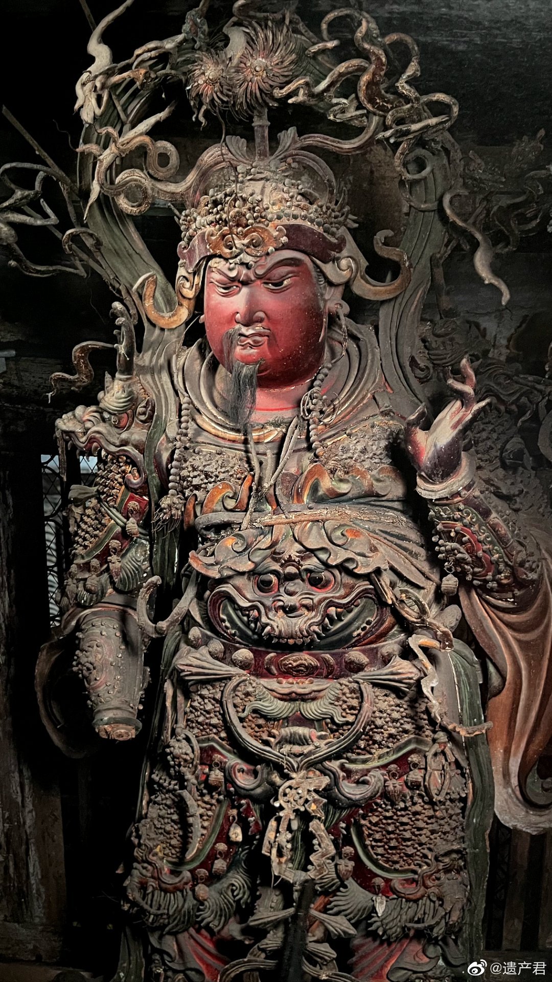 惊为天人的山西铁佛寺明代彩塑,拍自画册