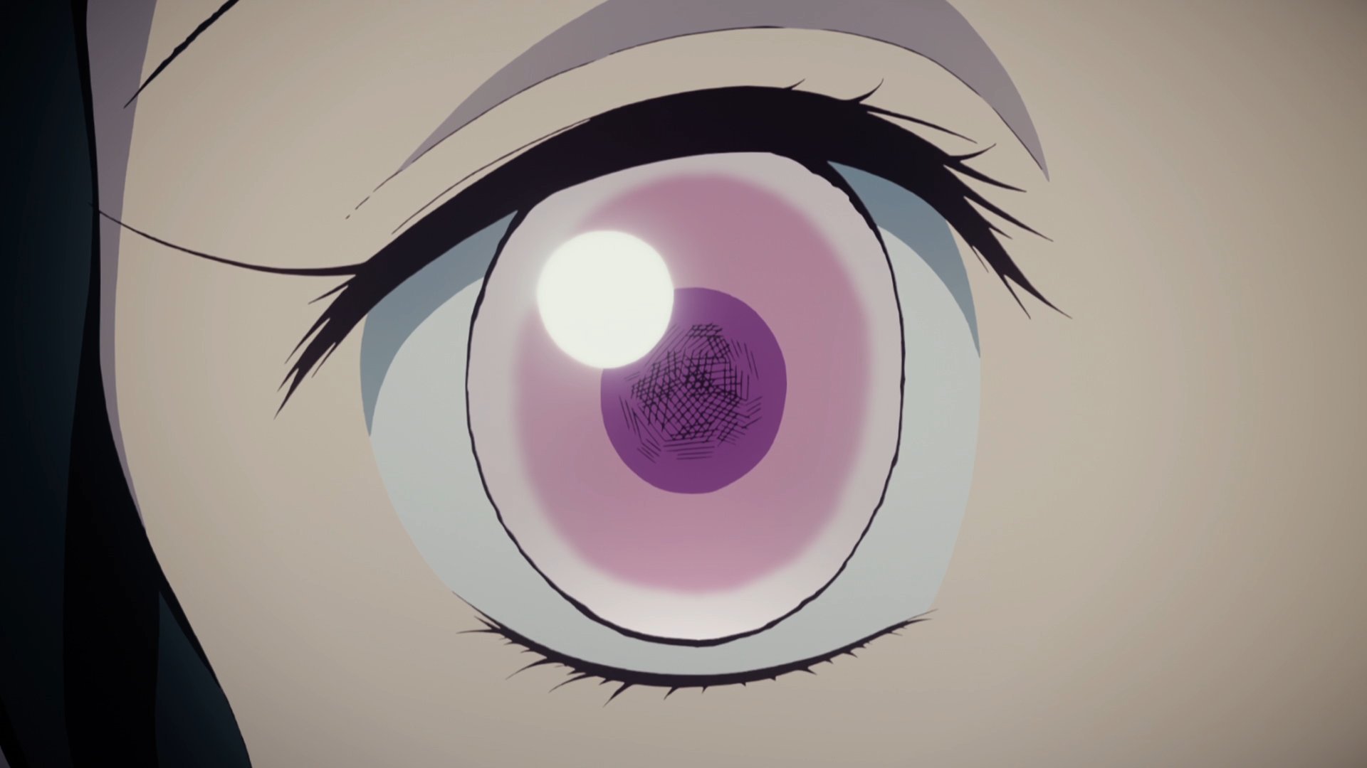 鬼灭之刃中的眼睛细节太绝了