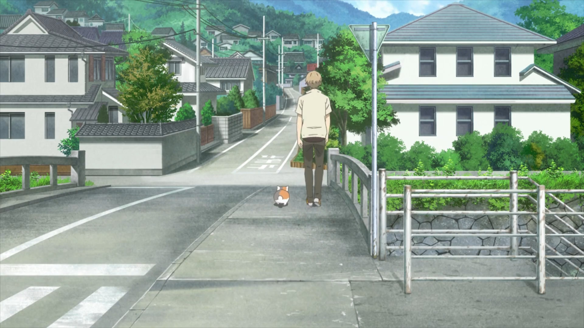 夏目里的那些治愈的背影 , 要快乐要幸福,要积极的看待问题