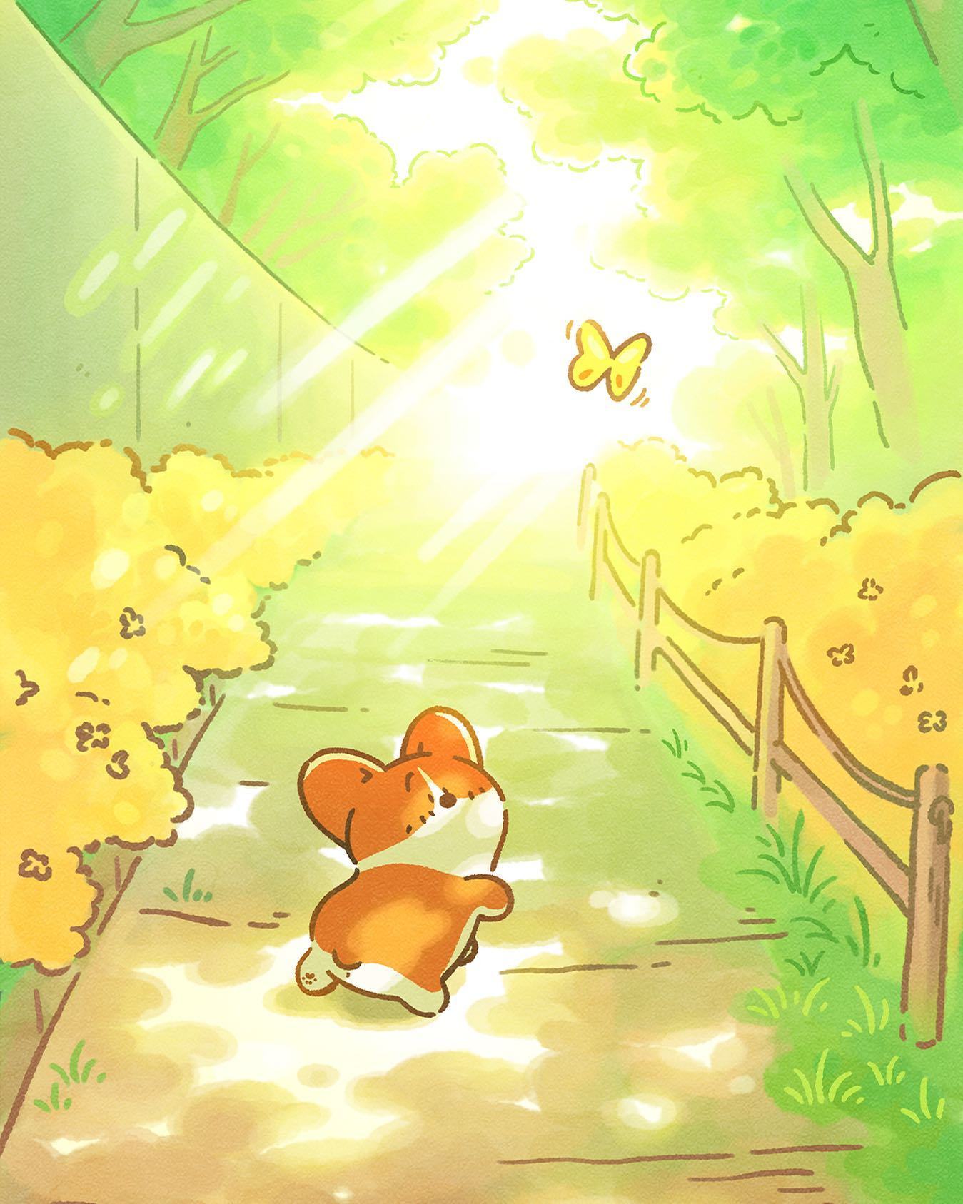 春光- 插画师 doggiecorgi