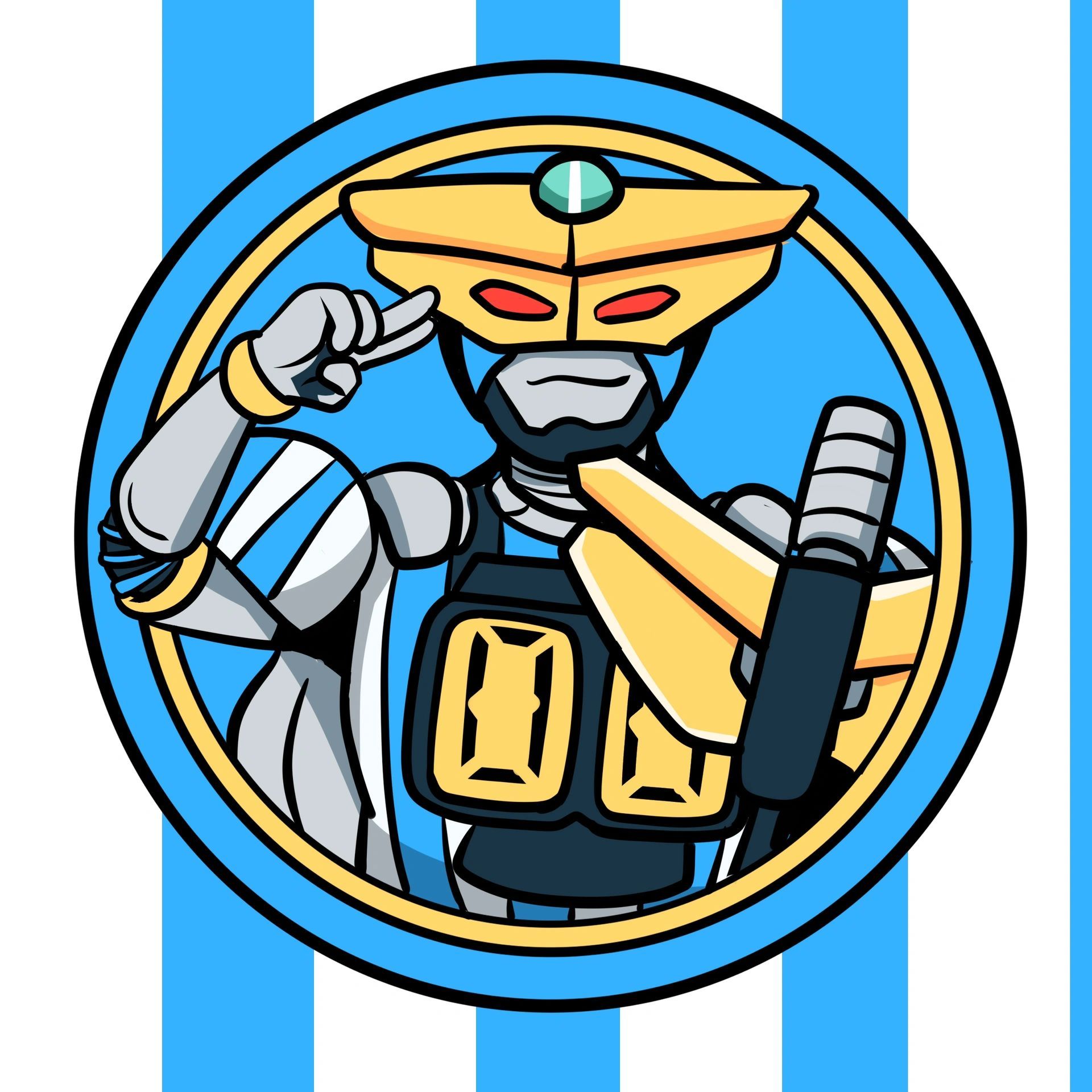 铁甲小宝卡布达机器人头像