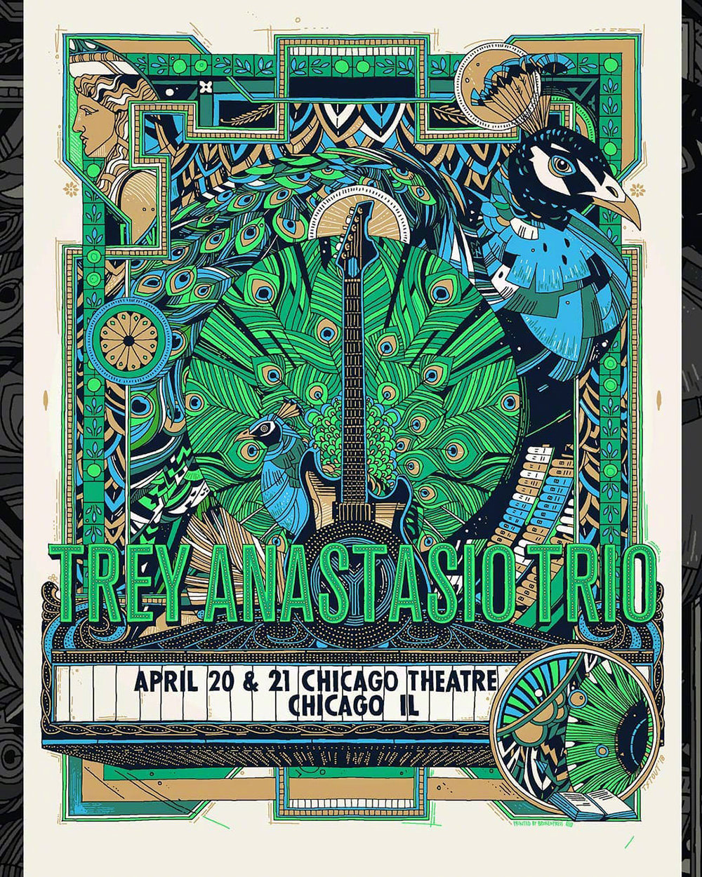 美国艺术家 tyler stout 绘制的电影海报设计,色彩明快