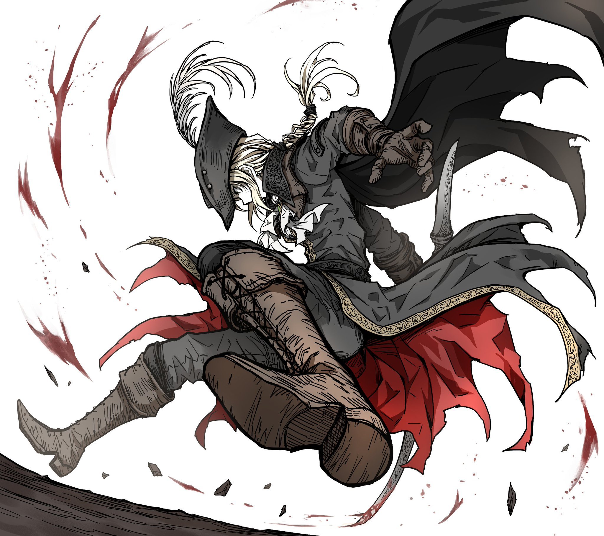 血源诅咒 粉丝画作by:下田将也