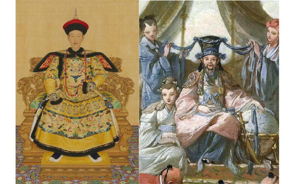 布歇一定是对中国古人产生了误解让人不禁怀疑以及画面中不合常理的