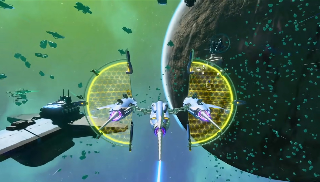 炫酷的外观也是玩家再次回到《无人深空》并开始刷飞船的主要原因