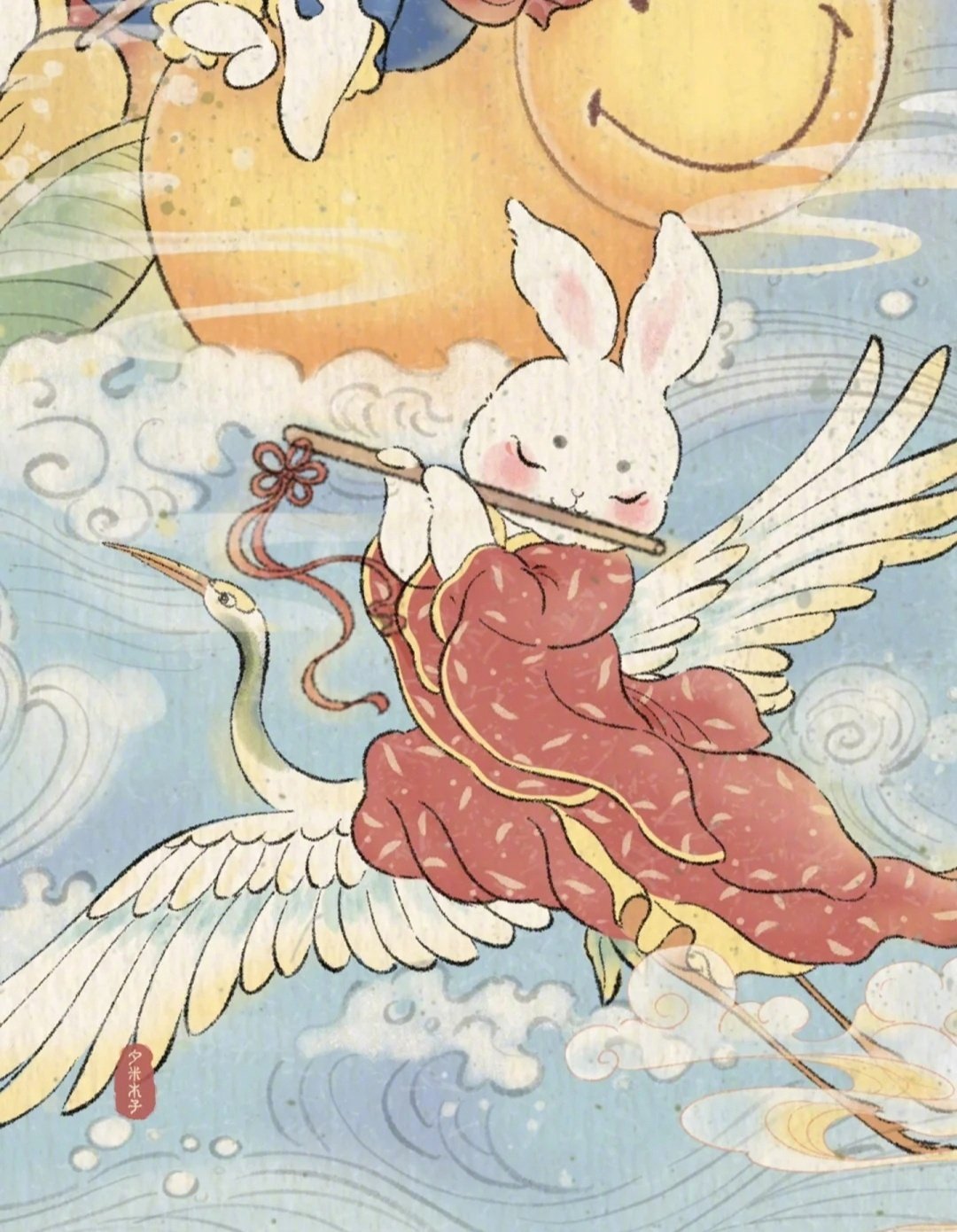 古风兔子夕米木子