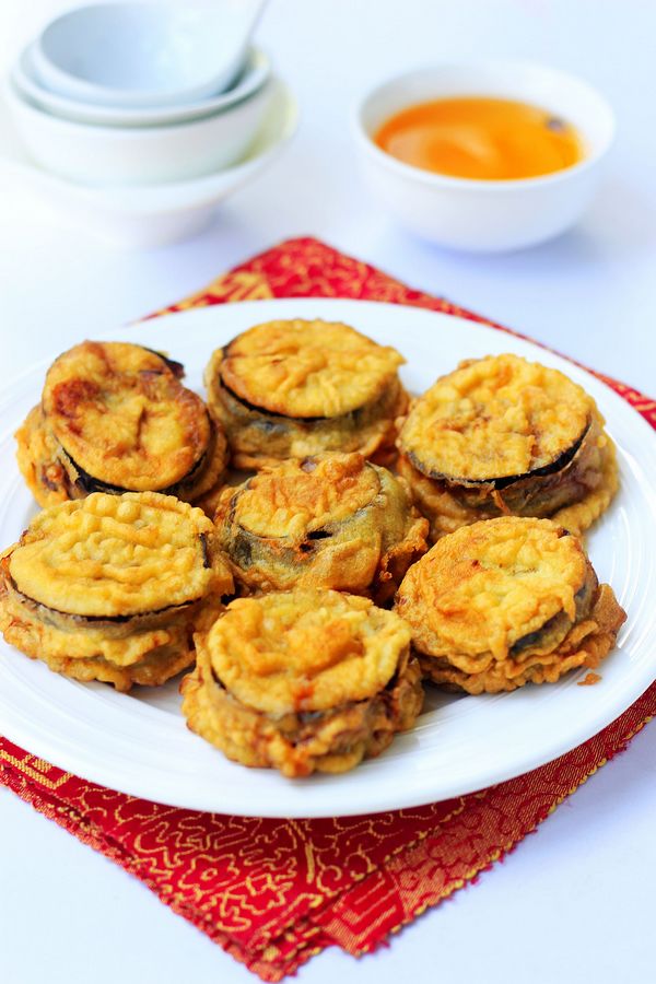 夏季最不能少的炸茄盒金黄酥香的做法就因为加了它