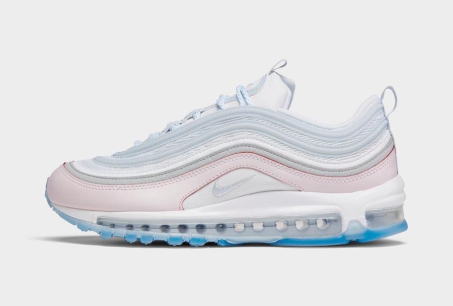 Nike Air Max 97 Diy Flare 淡粉冰蓝 穿搭