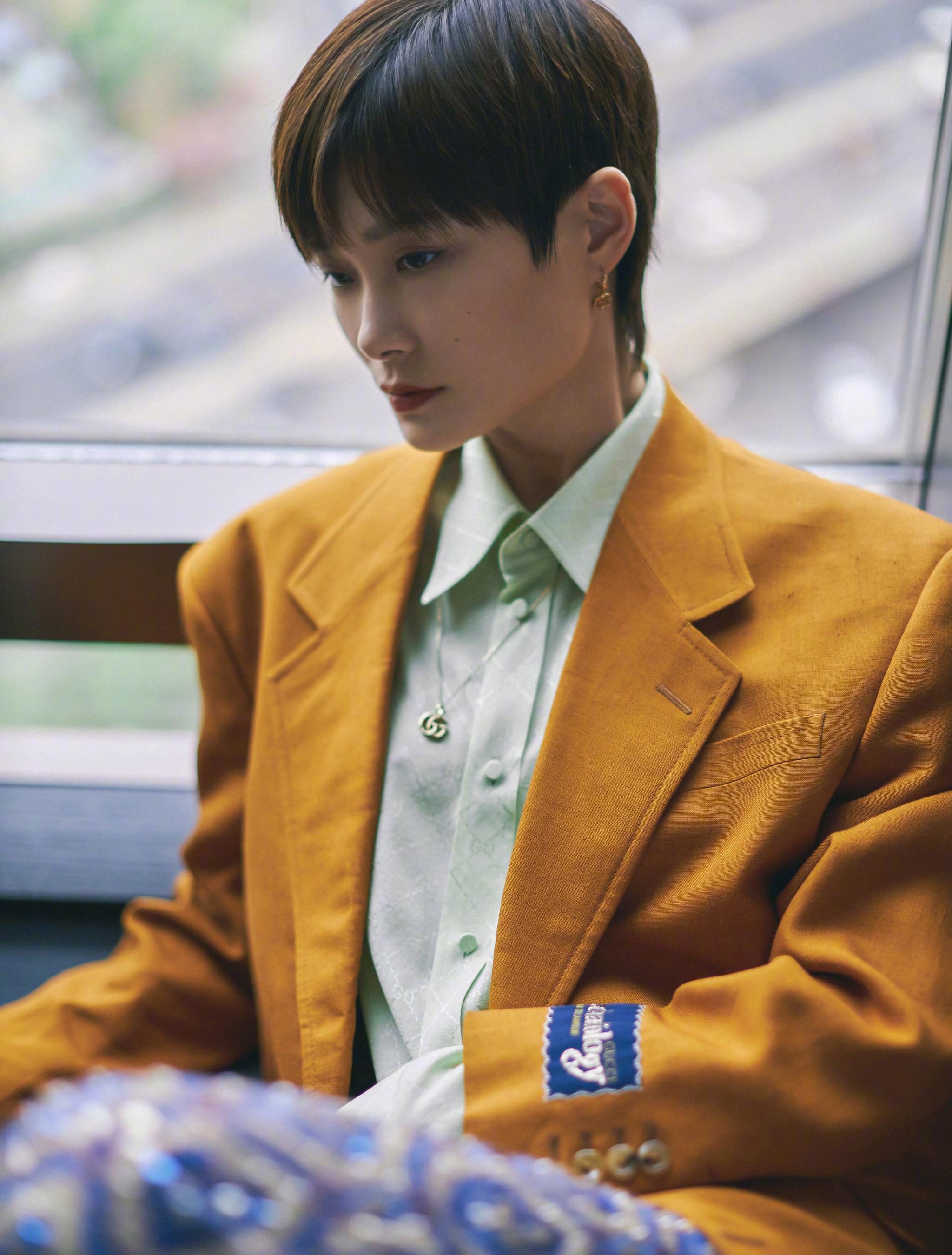 今晚gucci品牌代言人@李宇春 赴约古驰晚宴